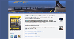 Desktop Screenshot of mahaentrance.com